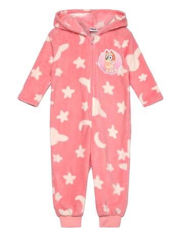 Bluey Jumpsuit Pyjama Sie Jumpsuit Haalari Pink Bluey
