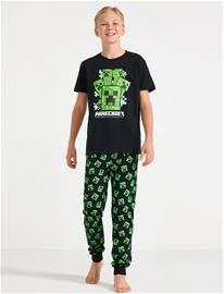 Lindex Pyjamas Set Minecraft - Black - 158/164