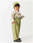 MINI A TURE Matwilans Suspender Pants. Grs - Khaki green - 12Y/152
