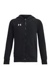 Under Armour Ua Rival Fleece Fz Hoodie - Black - 158-170