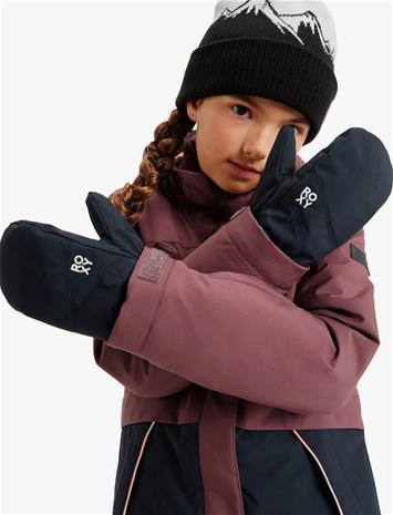 Roxy Roxy Jetty Girl Solid Mitt Accessories Gloves & Mittens Mittens Black Roxy