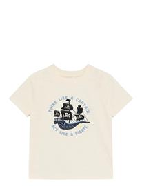 Minymo T-Shirt Ss - Cream - 128