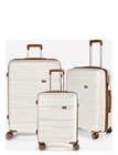 Rakel W Traveling RW Travel Alfrida Collection Matkalaukut 3-pack, Valkoinen