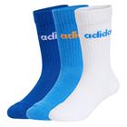 ADIDAS Lin Kids Crw 3p - lasten nilkkasukat