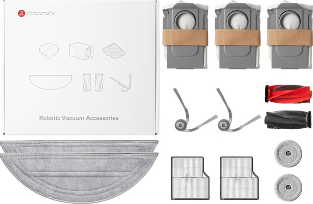 Roborock Saros 10 tarvikepakkaus