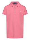 Ralph Lauren Kids Stretch Mesh-Ss Polo Shrt-Tp-Knt - Pink - 154-158
