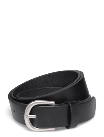 Mango Faux-Leather Belt - Black - M – kuva 1/3