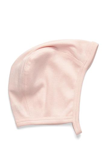 Huttelihut Bonnet Rib - Pink - 12/24M