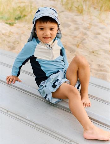 Liewood Oluf Swim Tee - Blue - 140