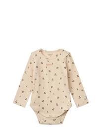 Liewood Yanni Baby Ls Bodystocking - Cream - 92