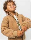 MINI A TURE Matcedric Teddyfleece Zip Jacket. Grs - Brown - 12Y/152