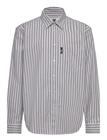 WOOD WOOD Wwoli Striped Shirt Gots - Grey - 164-176