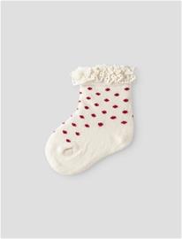 name it Nbfbyra Sock - Cream - 74-80