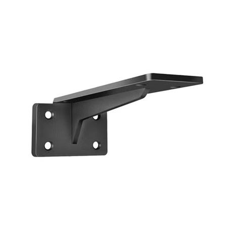 Vahva seinäkonsoli 30cm - musta