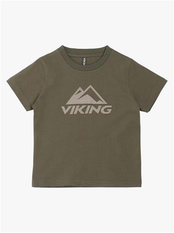 Viking Funtime T-paita, Olive, 104 – kuva 1/1