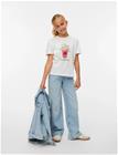Vero Moda Girl Vmvanessa Lr Wide Jeans Ra339 Girl - Blue - 164