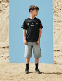 name it Nkmdimso Ss Nreg Top - Black - 158-164