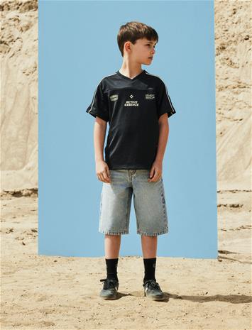 name it Nkmdimso Ss Nreg Top - Black - 158-164