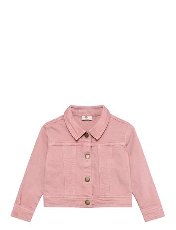 En Fant Jacket Twill - Pink - 140