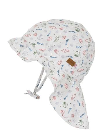 Melton Shells Cap - Neck Shade - White - 55