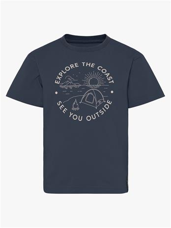 Didriksons Mynta T-paita, Navy, 130