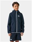 Helly Hansen Jr Koster Rain Jacke - Navy - 164