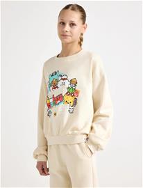 Lindex Sweatshirt Toca Boca - Beige - 170