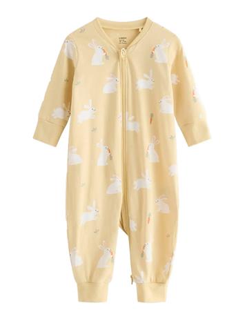 Lindex Pyjamas Bunny Bf - Yellow - 104