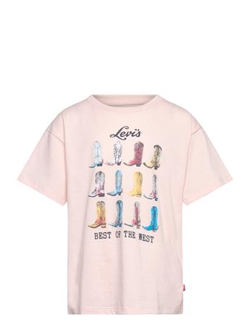 Levi's Lvg Boots Oversized Ss Tee - Pink - 128