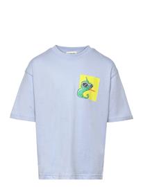 Billieblush Short Sleeves Tee-Shirt - Blue - 152