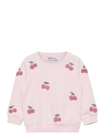 name it Nbffairy Ls Light Sweat Unb - Pink - 86
