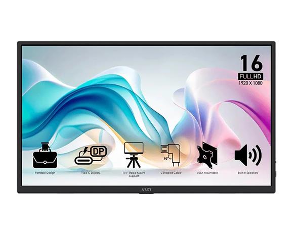 MSI PRO MP165 E6 (27"), näyttö