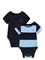Gant Kids 2 Pack Ss Striped Romper - Navy - 98 – kuva 1