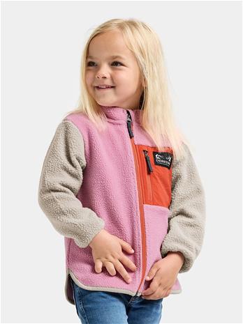 Didriksons Anten Teddytakki, Light Heather Pink, 120