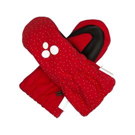 Huppa Lasten Softshell käsineet SIVA, red