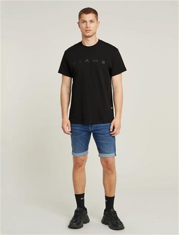 G-Star RAW 3301 Slim Short Bottoms Shorts Denim Blue G-Star RAW