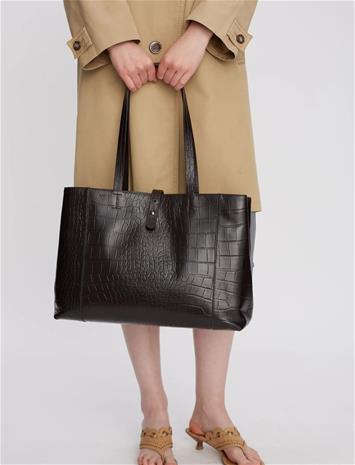 Adax Teramo Shopper Iris - Black - ONE SIZE