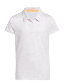 adidas Golf G Prnt Polo - White - 164