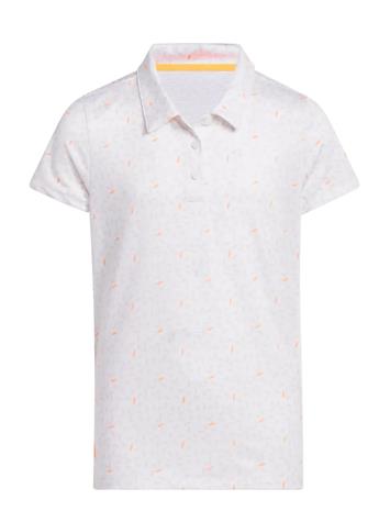 adidas Golf G Prnt Polo - White - 164