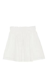 Huttelihut Skirt Embroidery - White - 128