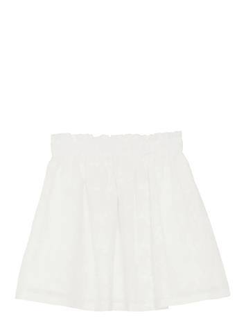 Huttelihut Skirt Embroidery - White - 128
