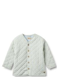 Wheat Quilt Jacket Saxo - Green - 128