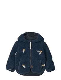 Liewood Mara Pile Jacket With Ears - Navy - 104