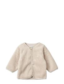 Liewood Benoit Baby Pile Jacket - Cream - 92