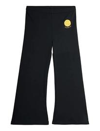 Mini Rodini Planet Sp Flared Trousers - Black - 140/146