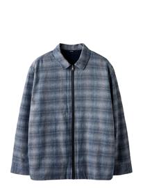 LMTD Nlmblake Ls Zip Shirt - Blue - 158-164