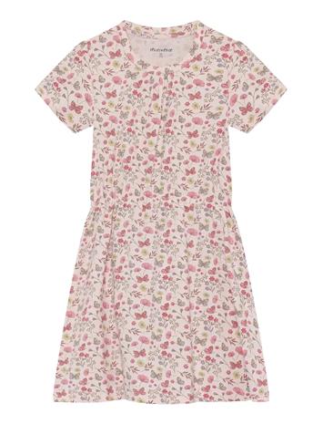 Minymo Dress Ss Aop - Pink - 128