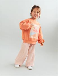 Wheat Sweatshirt L/S Eliza - Orange - 152