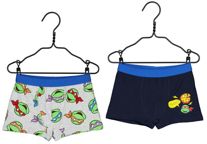 Turtles lasten bokserit 2-pack – kuva 1/1