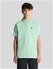 Lyle & Scott Plain Polo Shirt - Green - 170-176